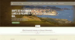 Desktop Screenshot of lapazhostal-llanes.com